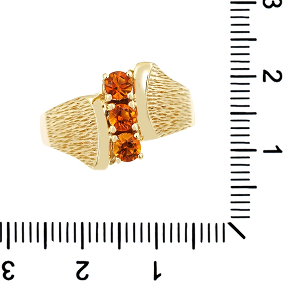 Ring, 14k, Gelbgold, Citrin