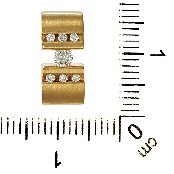 Anhänger , 14K, Gelbgold, Brillanten