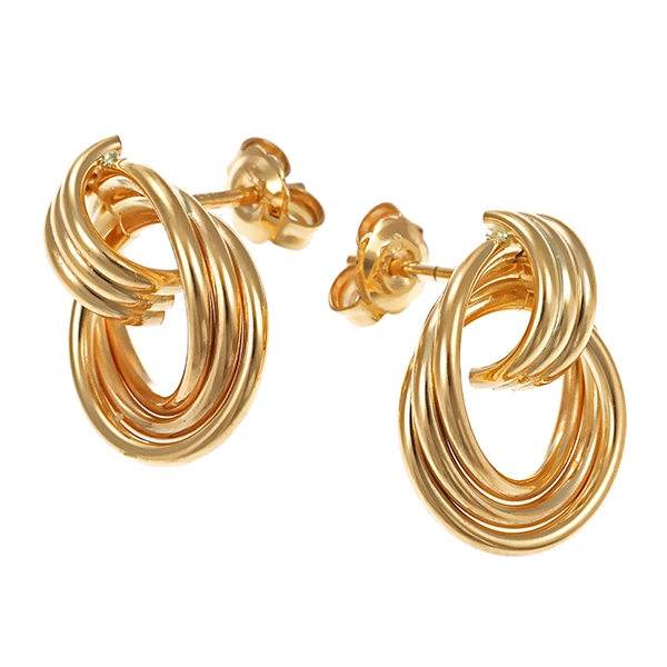 Ohrstecker, 8K, Gelbgold