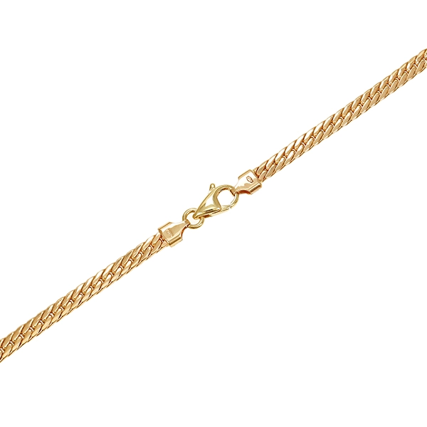 Collier, 14K, Gelb-/Weißgold, Brillant