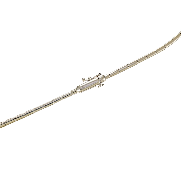 Collier, 18K, Weißgold, Brillanten 2,70 ct