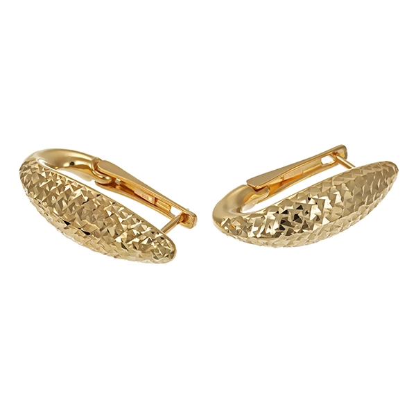 Ohrhänger, 14K, Gelbgold