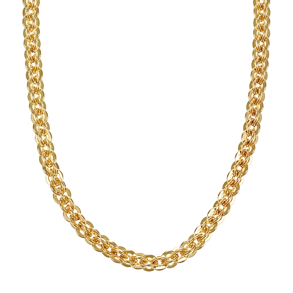 Collierkette, 14K, Gelbgold, Doppelanker-