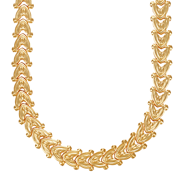 Collier, 18K, Gelbgold