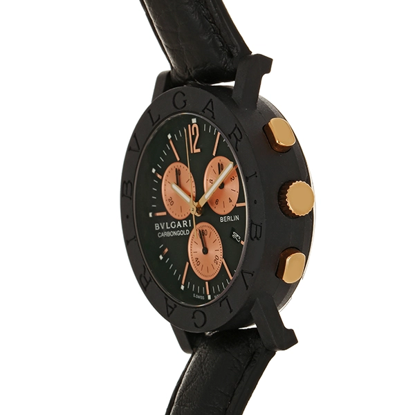 Damenuhr Bulgari 'Carbongold'