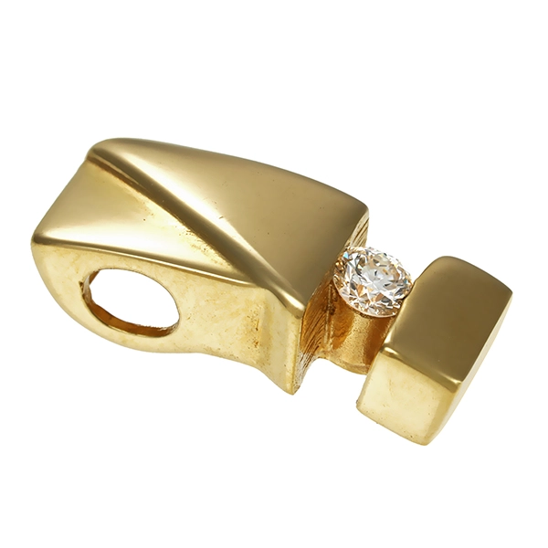 Anhänger, 14K, Gelbgold, Brillant
