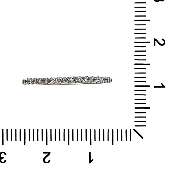 Diamantring, 14K, Weißgold, Brillanten 0,24 ct