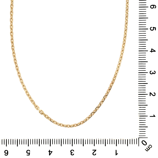 Collierkette, 8K, Gelbgold, Anker-