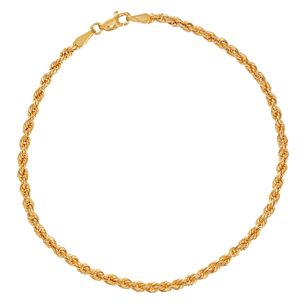 Armband, 18K, Gelbgold, Kordel-