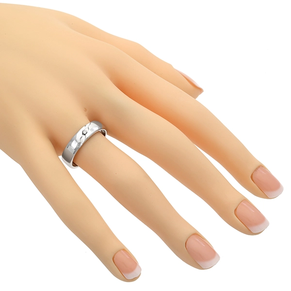 Diamantring, 14K, Weißgold, Brillant