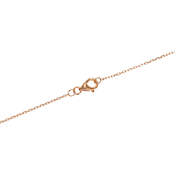 Collier, 14K, Rotgold, Brillant 0,70 ct