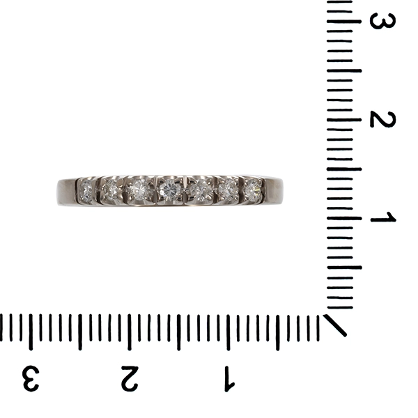 Diamantring, 14K, Weißgold, Brillant 0,25 ct