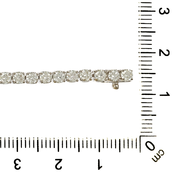 Armband, 18K, Weißgold, Brillanten 4,88 ct