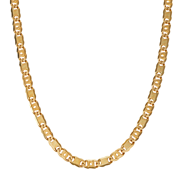 Kette, 14K, Gelbgold