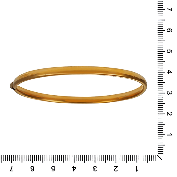 Armreif, 14K, Gelbgold