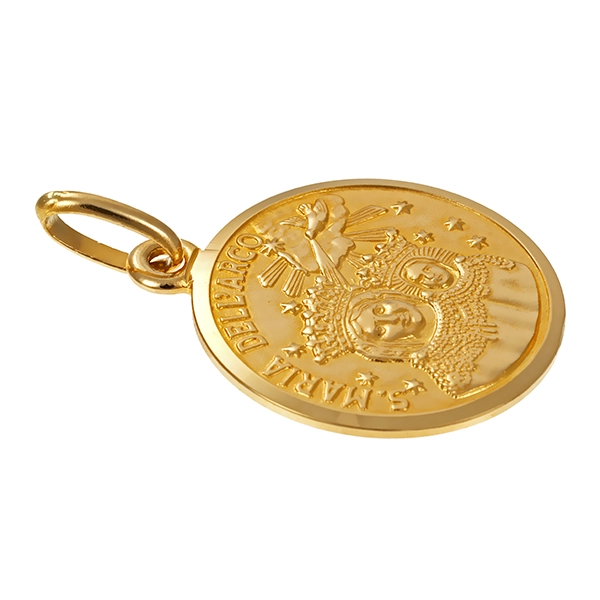 Anhänger, 18K, Gelbgold, Maria