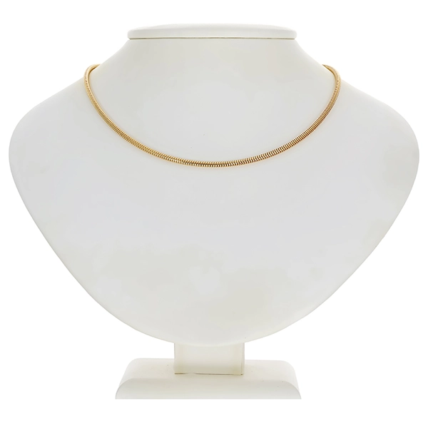 Kette, 14K, Gelbgold, Schlange