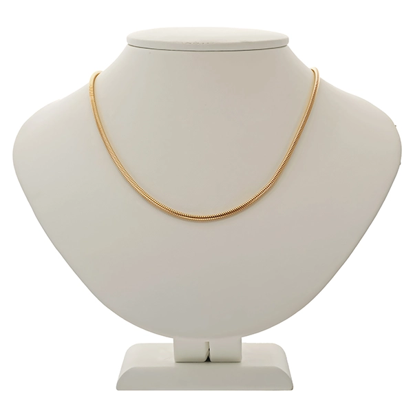 Kette, 14K, Gelbgold, Schlangen-