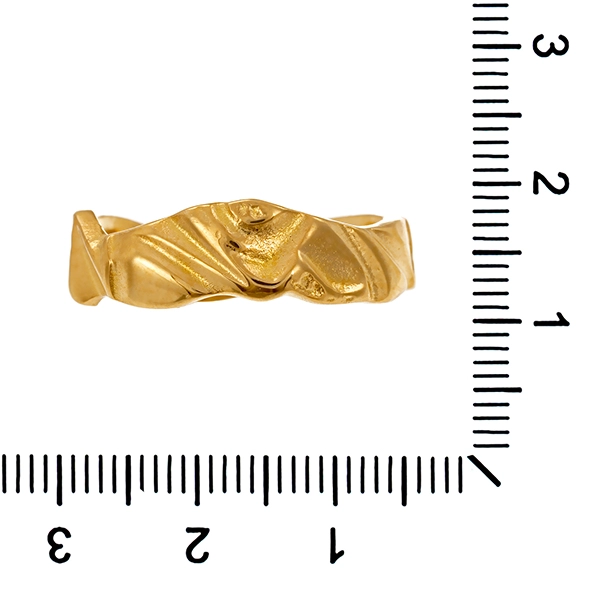 Herrenring, 18K, Gelbgold, Lapponia