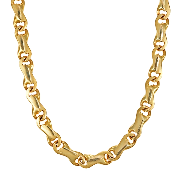Kette, 14K, Gelbgold