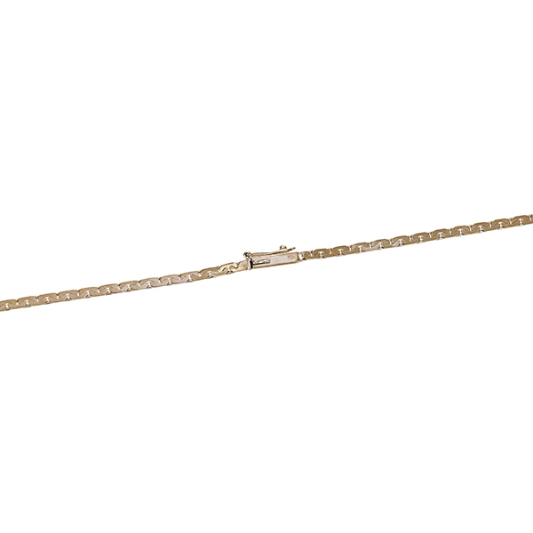 Collier, 14K, Weißgold, Brillanten