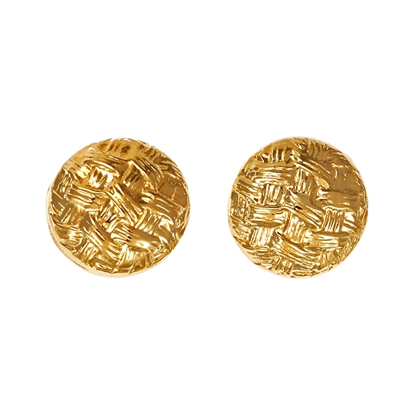 Ohrstecker, 18K, Gelbgold