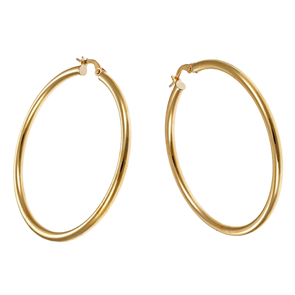 Creolen, 14K, Gelbgold