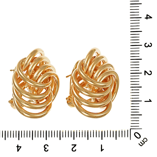 Clip-Stecker, 14K, Gelbgold