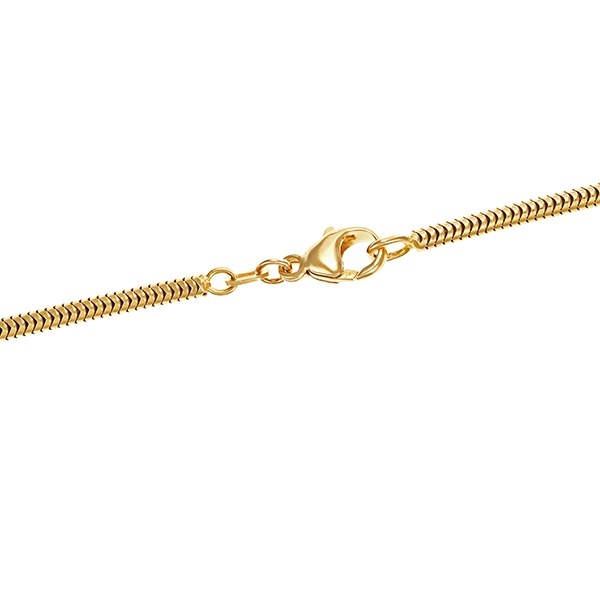 Kette, 14K, Gelbgold, Schlange-