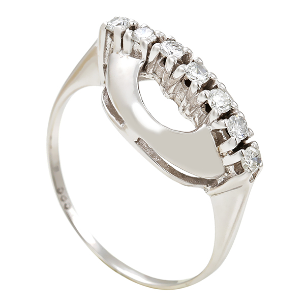 Diamantring, 14K, Brillanten 0,18 ct