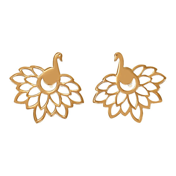 Ohrstecker, 18K, Gelbgold
