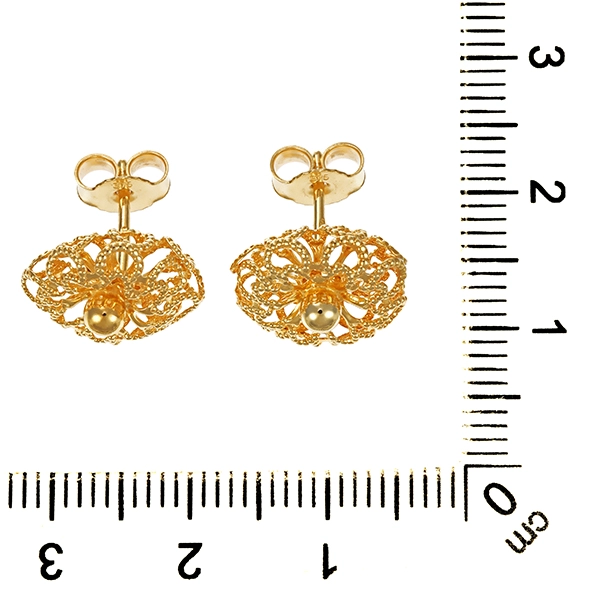 Ohrstecker, 9K, Gelbgold