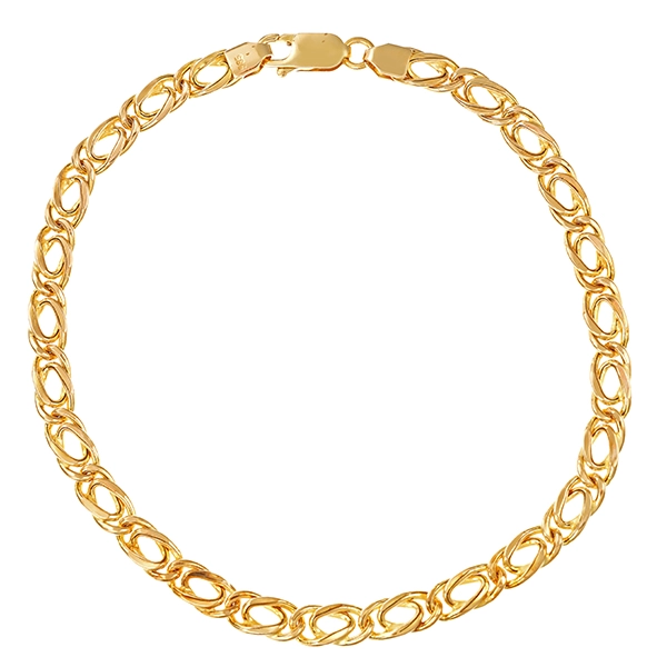 Armband, 14K, Gelbgold