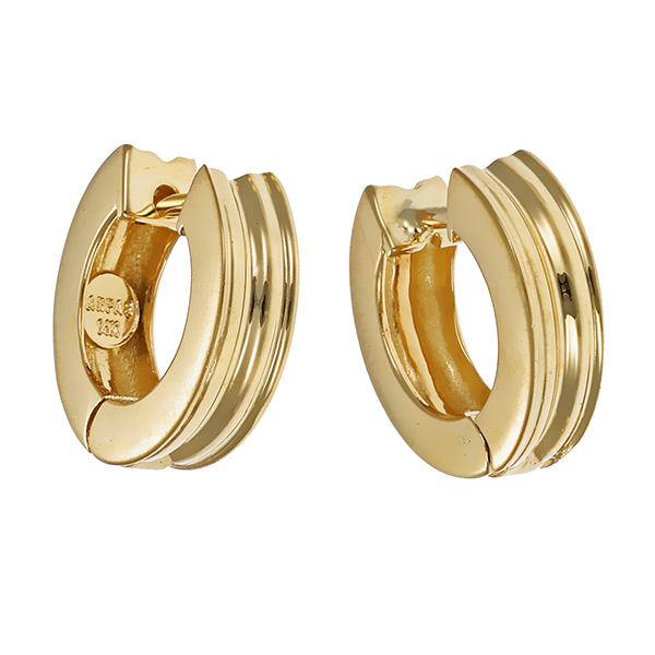 Creolen, 14K, Gelbgold