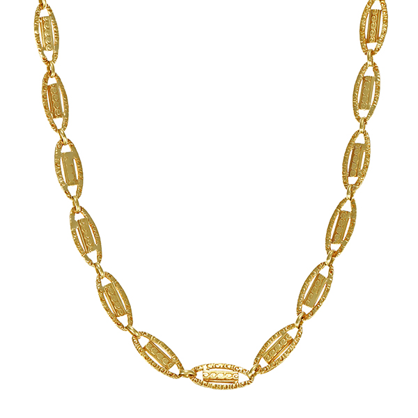 Goldkette, 14K, Gelbgold