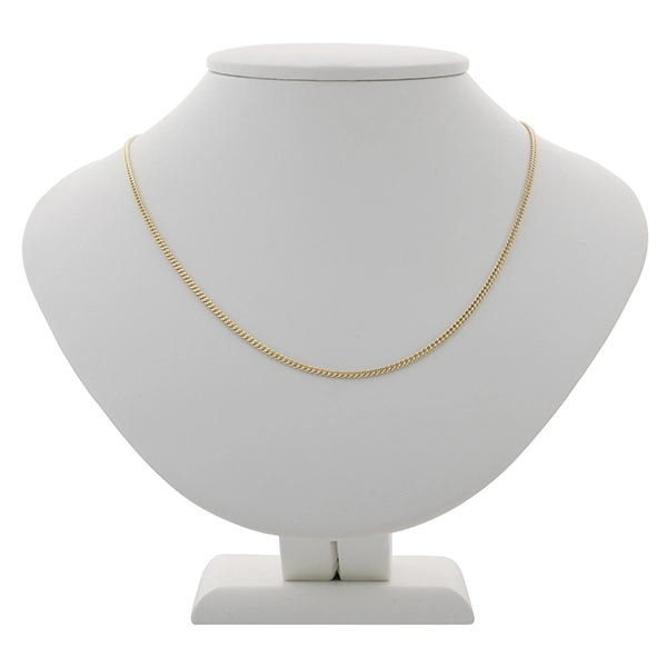 Kette, 14K, Gelbgold, Panzer-