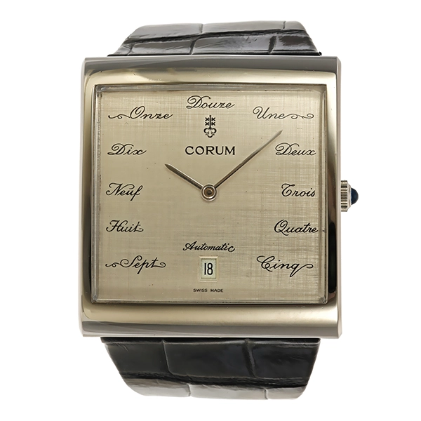 Herrenuhr, Corum 'Buckingham' Automatik