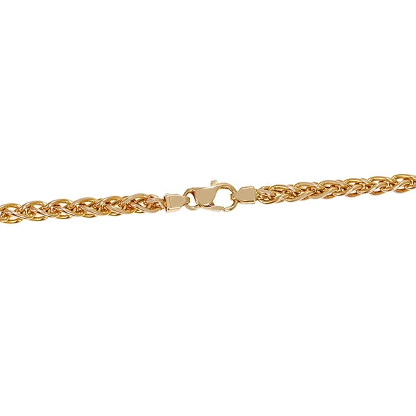 Collier, 14K, Gelbgold, Brillanten