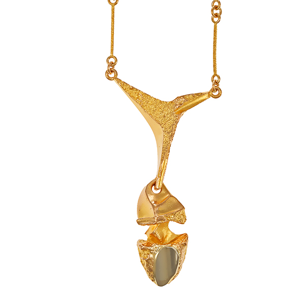 Collier, 14K, Gelbgold, Lapponia