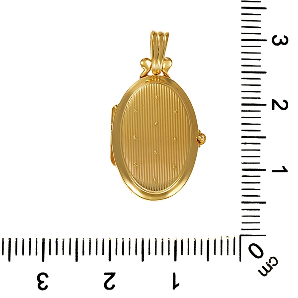 Anhänger, 18K, Gelbgold