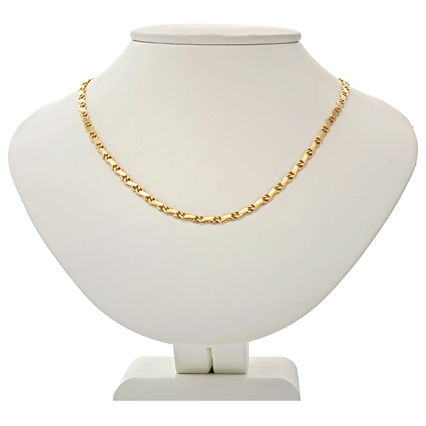 Kette, 14K, Gelbgold