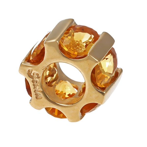 Anhänger, 9K, Gelbgold, Citrine