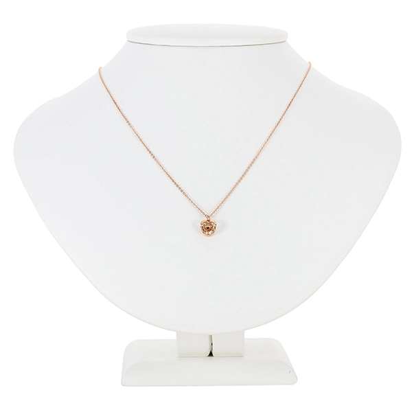 Collier, 18K, Rotgold, Herz