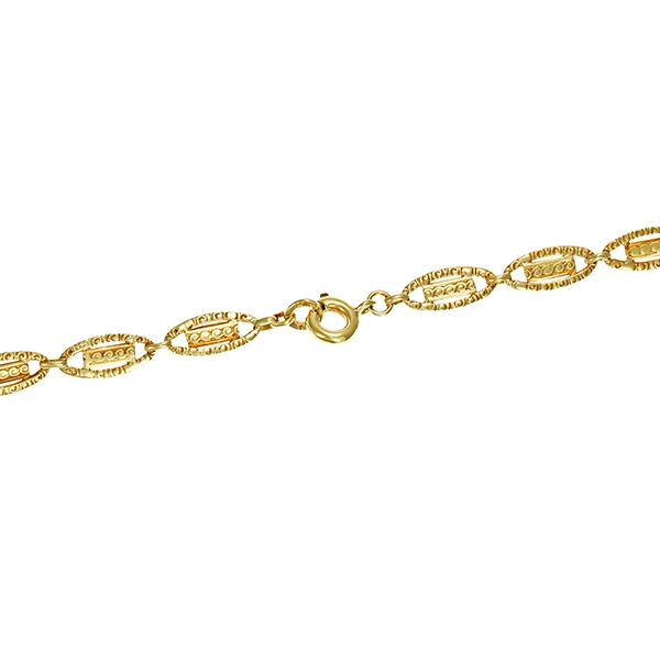 Goldkette, 14K, Gelbgold
