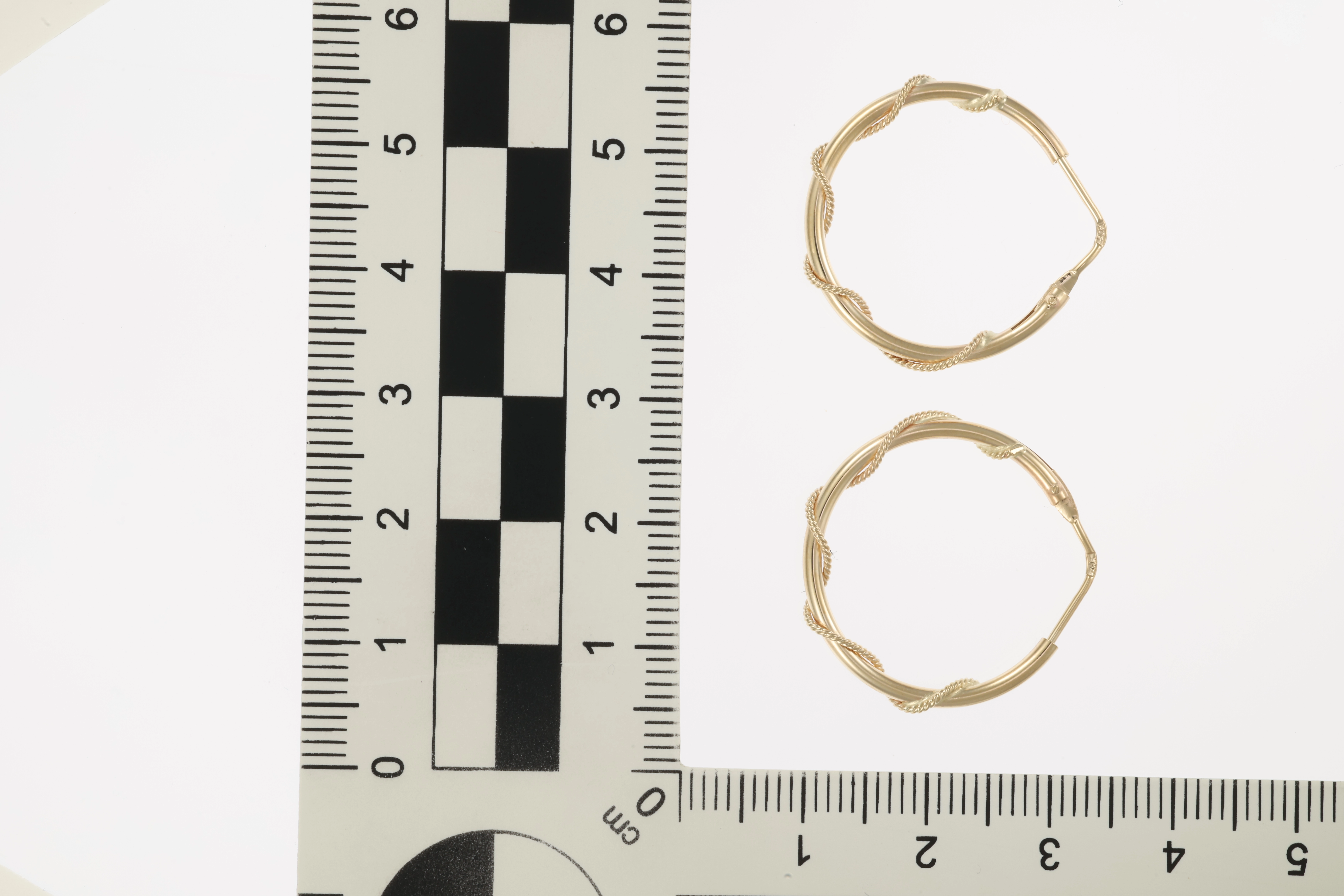 Creolen, 14K, Gelbgold