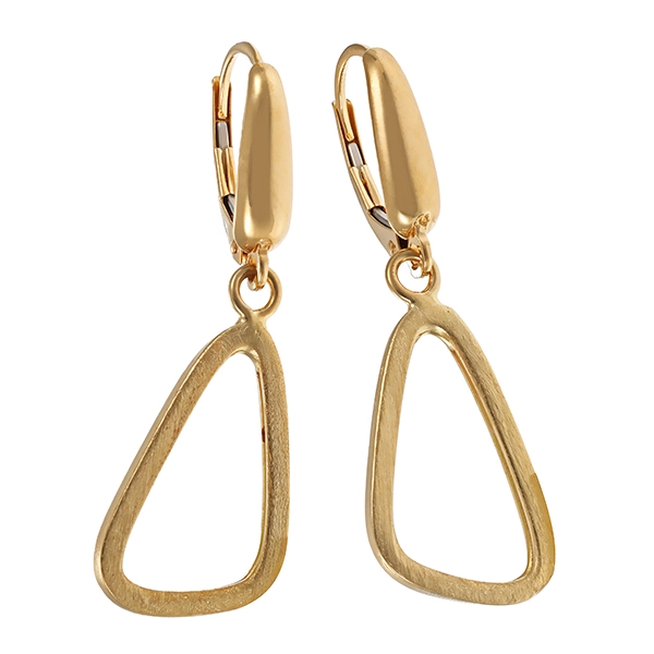 Ohrhänger, 14K, Gelbgold