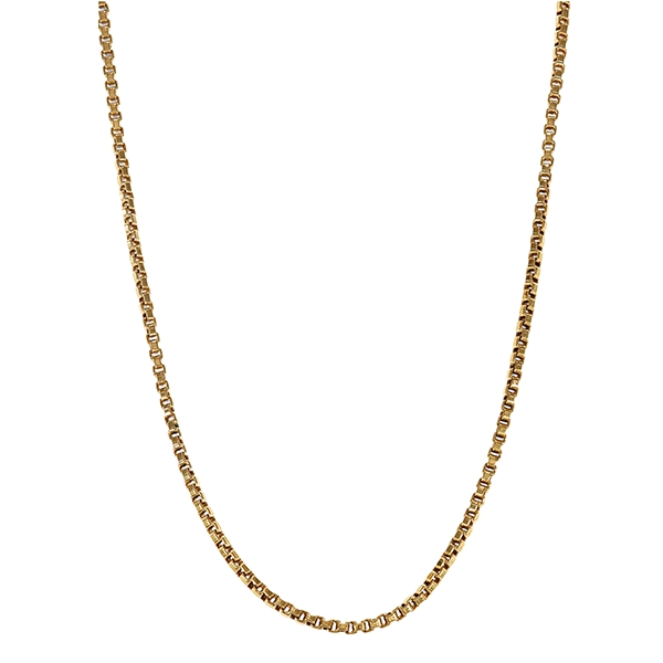 Collierkette, 14K, Gelbgold, Venezianer-