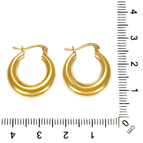 Creolen, 8K, Gelbgold