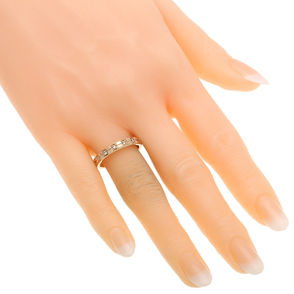 Diamantring, 14K, Rotgold, Brillanten 0,28 ct