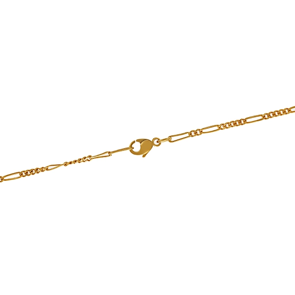 Collier, 18K, Gelbgold, Rubin, Smaragd, Saphir, Perlen